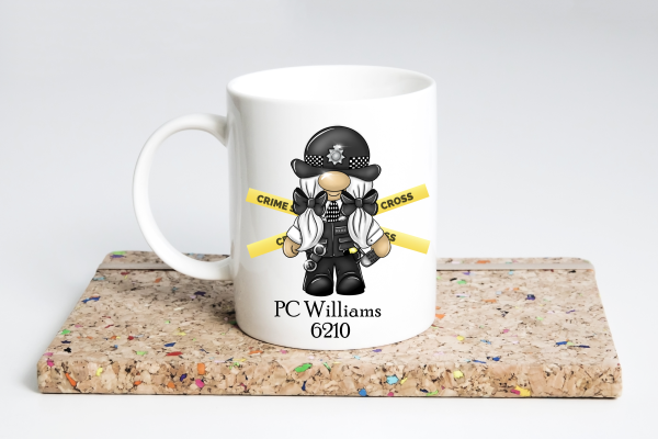 Personalised Policewoman Mug