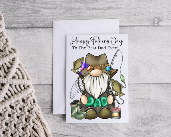 fishing fathers day card