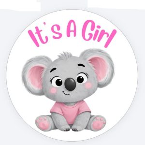 It's a Girl Stickers