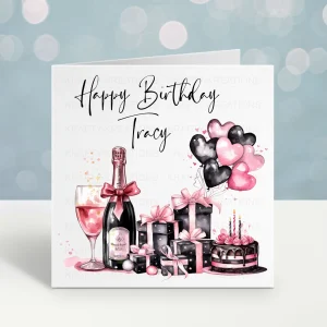 Personalised Birthday Card for Her