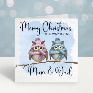Mum & Dad Christmas Card