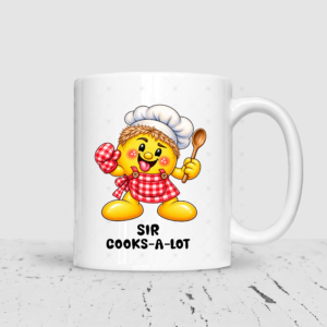 Sir Cooks-A-Lot Mug – Funny Chef Gift for Him