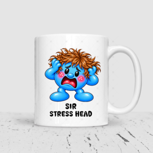 Sir Stress Head Mug