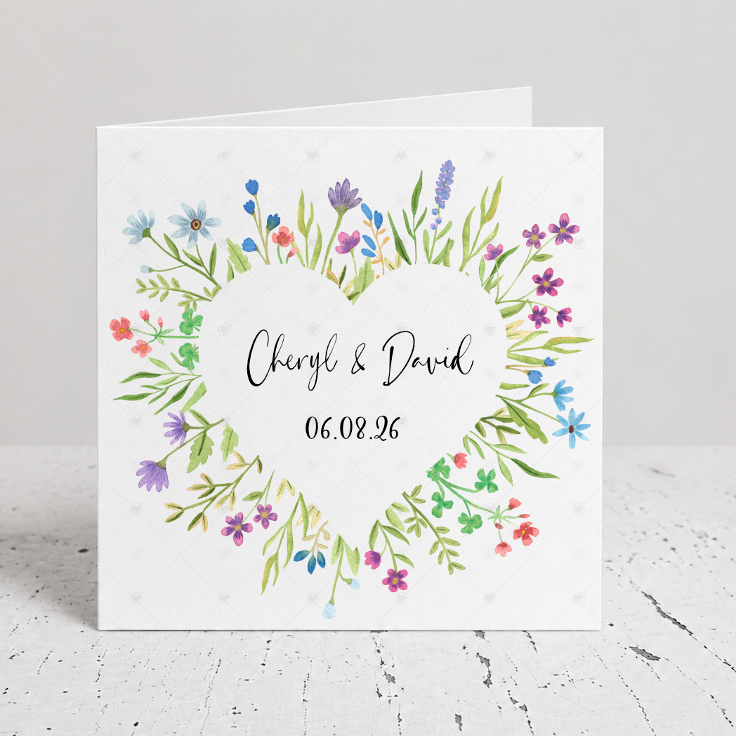 Personalised Anniversary Card