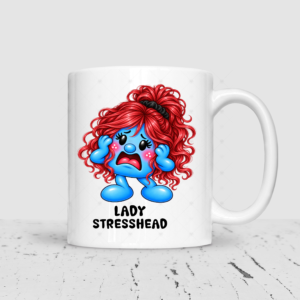 Lady Stress Head Mug